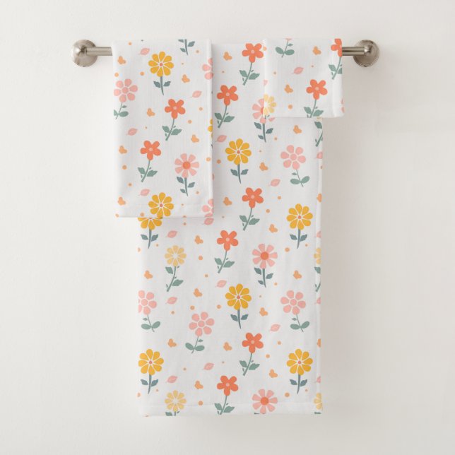Frühlingsgänseblümchen  badhandtuch set (Insitu)