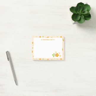 Frühlingsgänseblümchen Blumensträuße Personalisier Post-it Klebezettel