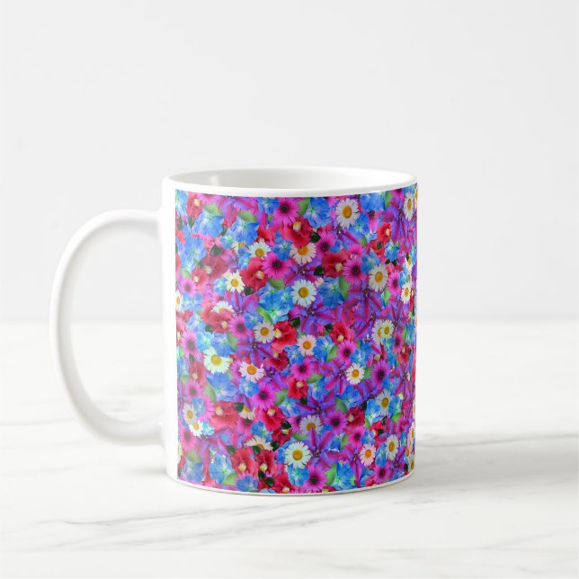 Frühlingsgänseblümchen-Kaffeetasse Kaffeetasse (Links)
