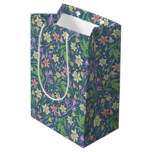 Frühlingsgarten Muttertags-Narzissen Krokusse Mittlere Geschenktüte