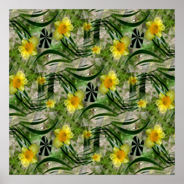 Frühlingsgärtnern.... Poster (Vorne)