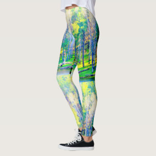 Frühlingsgelb Leggings