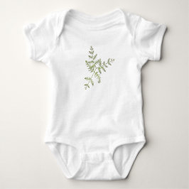 Frühlingsgrün  baby strampler
