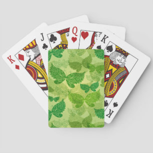 Frühlingsgrün Spielkarten
