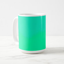 Frühlingsgrün-Verlauf Kaffeetasse