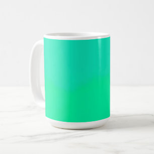 Frühlingsgrün-Verlauf Kaffeetasse