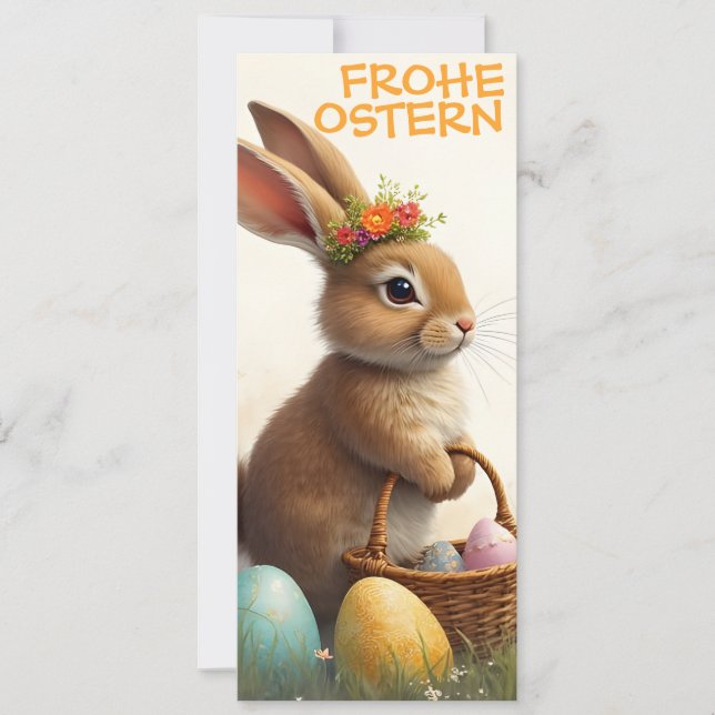 Frühlingsgrüß vom Osterhasen (Vorderseite)