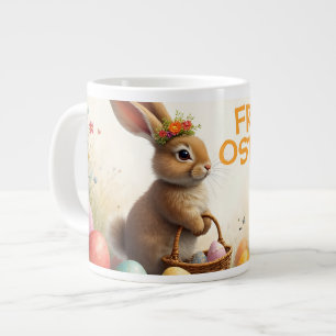 Frühlingsgrüß vom Osterhasen Jumbo-Tasse