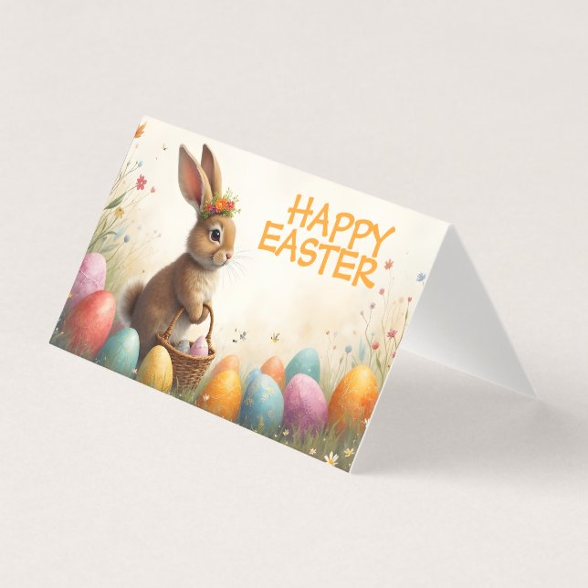 Frühlingsgrüße vom Osterhasen (Vorderseite)