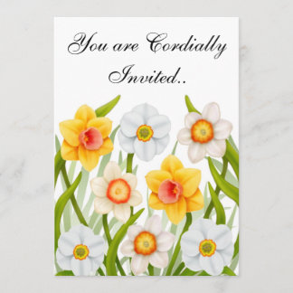 Frühlingshafte Geburtstagsparty Einladung