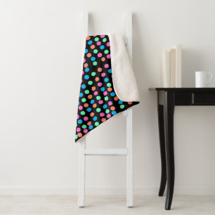 Frühlingshai auf schwarz sherpadecke