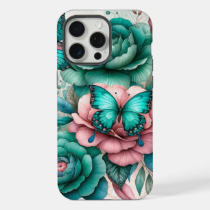 Frühlingsharmonie: Schmetterling und Bläserei iPhone 15 Pro Max Hülle
