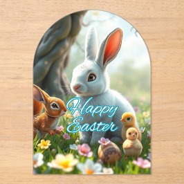 Frühlingshase Acryleinladungen