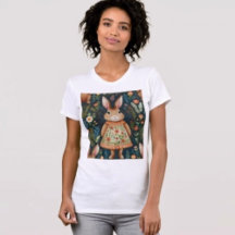 Frühlingshasen-Magie-T-Shirt