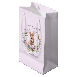 Frühlingshasen Ostereier Kranz Personalisiert Kleine Geschenktüte