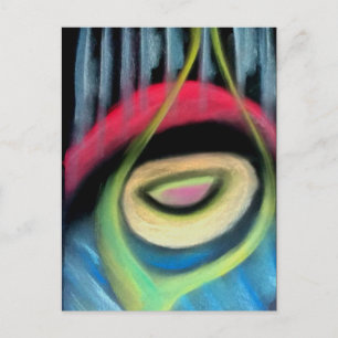 Frühlingshäuschen Postkarte