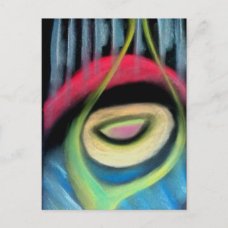 Frühlingshäuschen Postkarte