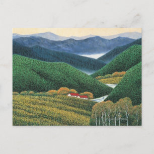 Frühlingshirge Postkarte