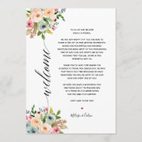 Frühlingshochzeit Elegante Calligraphie - Routenka