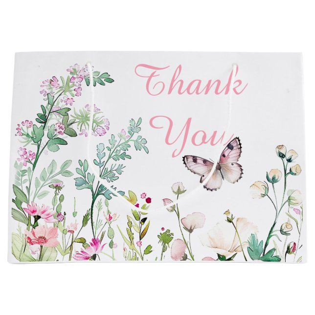 Frühlingshühner Grüne Schmetterlingshülse Bläschen Große Geschenktüte (Vorderseite)