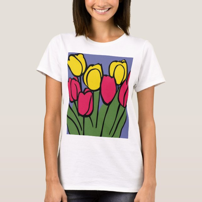 Frühlingshuppen T-Shirt (Vorderseite)