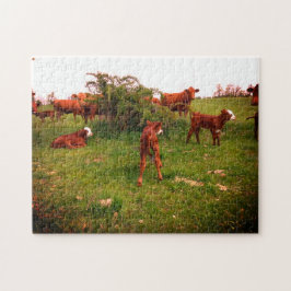 Frühlingskälchen Puzzle