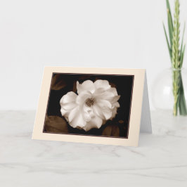 "Frühlingskarte (Sepia)" Grußkarte Karte