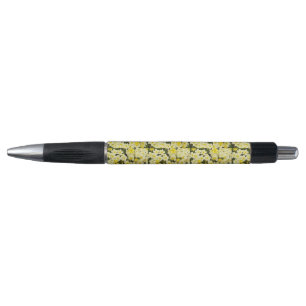 Frühlingskitzen Schwarzer Farbstift Kugelschreiber