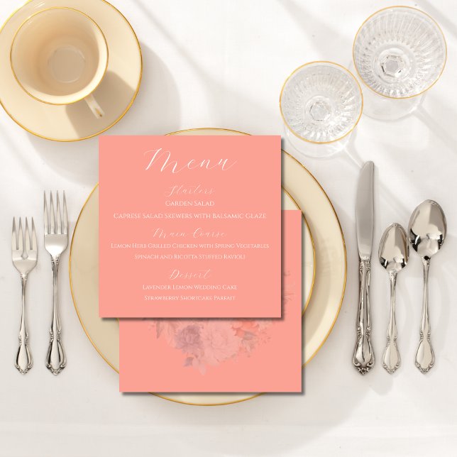 Frühlingskorallenflora Menükarte (Von Creator hochgeladen)