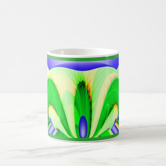 Frühlingskunst Kaffeetasse (Mittel)