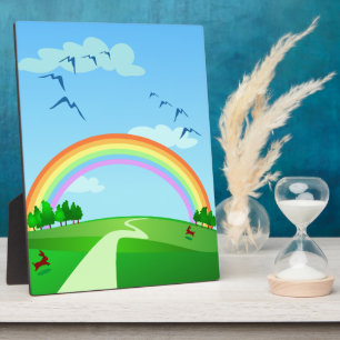 Frühlingslandschaft, Tafel Fotoplatte