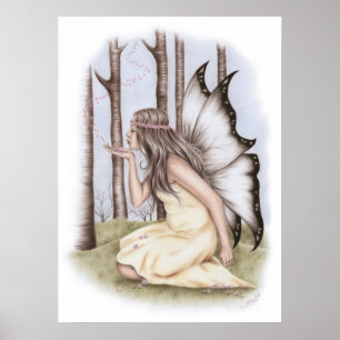 Frühlingsläufer Fairy Poster