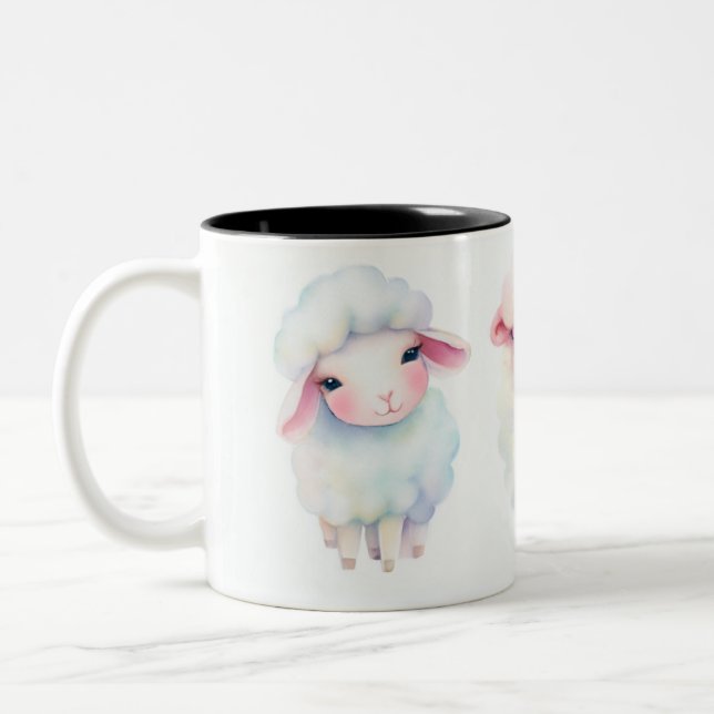 Frühlingslemmer Zweifarbige Tasse (Links)