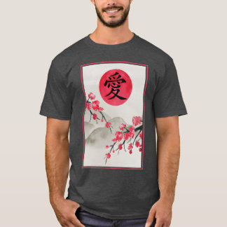 Frühlingsliebe Japan Freunde T-Shirt