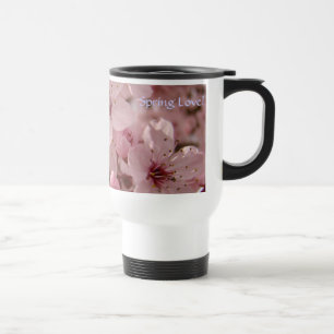 Frühlingsliebe Kaffeetasse rosa Baumblüten
