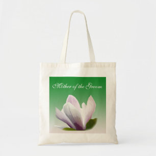 Frühlingsmagnolienblütenmutter des Bräutigams Tragetasche