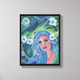 Frühlingsmärchenkunst von Renee Lavoie Leinwanddruck