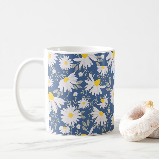 Frühlingsmessen - Dunkelblau Kaffeetasse (Mit Donut)