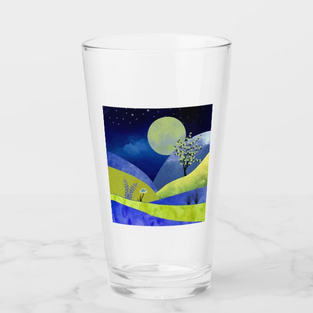 Frühlingsmond Glas (Vorderseite)