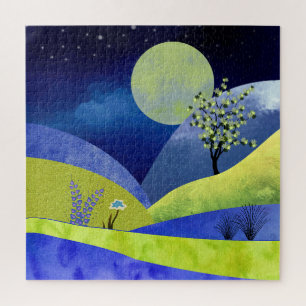 Frühlingsmond Puzzle