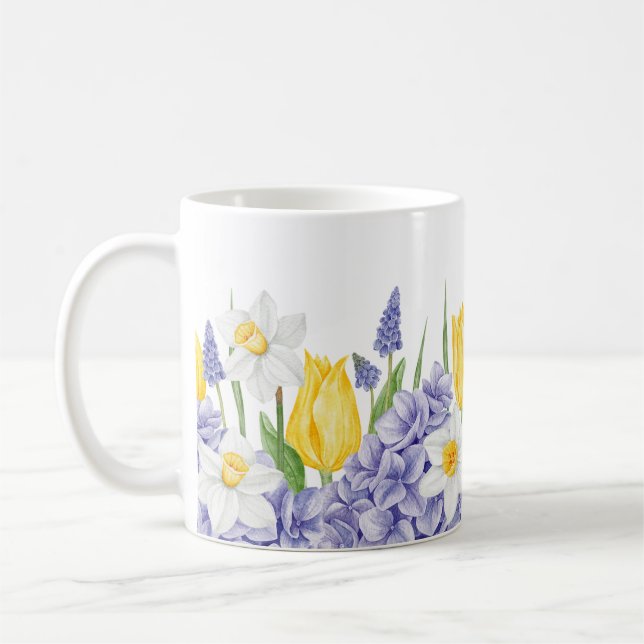 Frühlingsmorgen-Tasse Kaffeetasse (Links)