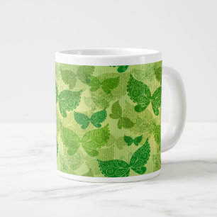 Frühlingsmuster Jumbo-Tasse