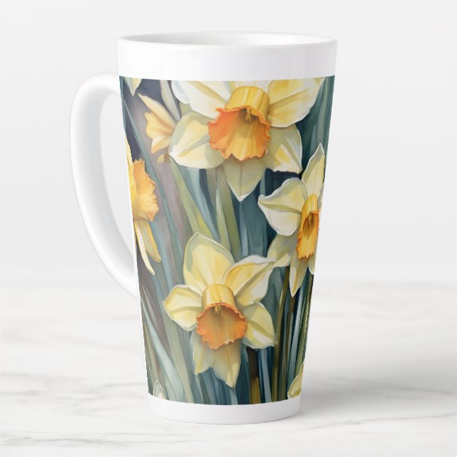 Frühlingsnarzissen Milchtasse (Linke Ecke)