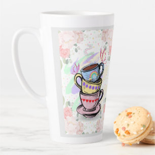Frühlingsparade - Kaffee/Tee Cups Große Tasse