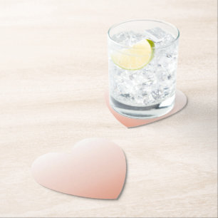 Frühlingspastellfarbe Rosa Pfirsichfarben Omelett Untersetzer