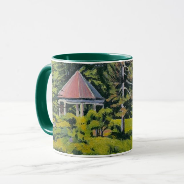 Frühlingspavillon im Lafayette Park  Tasse (Vorderseite Links)
