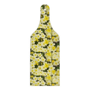 Frühlingsprirosen Schneidebrett