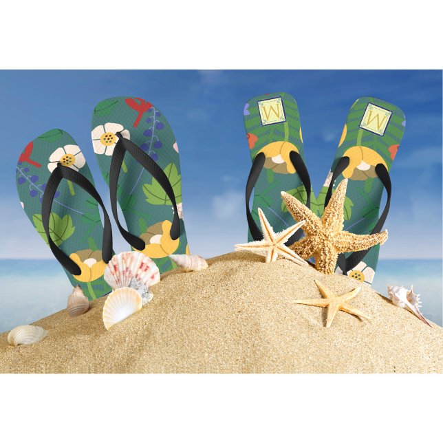 Frühlingsproton Flip Flops (Von Creator hochgeladen)