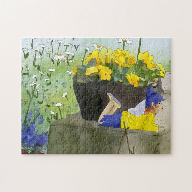 Frühlingspuzzel Puzzle (Horizontal)