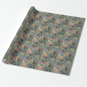 Frühlingsregen Geschenkpapier